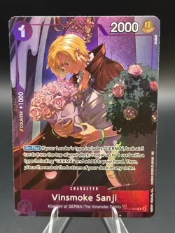 Vinsmoke Sanji OP10-063 TR TREASURE RARE One Piece Legacy Of The Master Bandai - Image 1