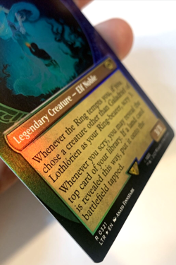 MTG Galadriel of Lothlorien *SHOWCASE FOIL* The Lord of the Rings 0321 NM Rare - Image 2