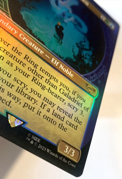 MTG Galadriel of Lothlorien *SHOWCASE FOIL* The Lord of the Rings 0321 NM Rare - Image 3