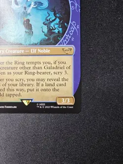 Galadriel of Lothlorien Lord of the Rings LTR MTG Magic Card Showcase Foil 0321 - Image 4