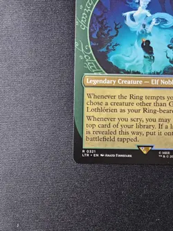 Galadriel of Lothlorien Lord of the Rings LTR MTG Magic Card Showcase Foil 0321 - Image 5