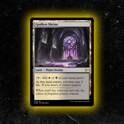 Godless Shrine - Custom Magic: The Gathering Card - High-Quality - Image 1