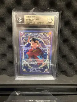 2025 One Piece OP11 English LUFFY-TAROU ST18-005 SP Alternate Art ALT SP BGS 9.5 - Image 1