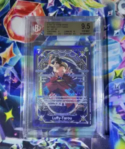 2025 One Piece OP11 English LUFFY-TAROU ST18-005 SP Alternate Art ALT SP BGS 9.5 - Image 1