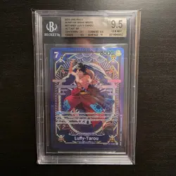 2025 One Piece OP11 English LUFFY-TAROU ST18-005 SP Alternate Art ALT SP BGS 9.5 - Image 1