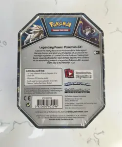 POKEMON 2017 Legends of Alola Lunala GX - Factory Sealed Collector Tin - Image 2
