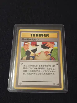 Moo-Moo Milk Japanese Pokemon Card Neo Genesis Banned Trainer 2000 WOTC NM - Image 1