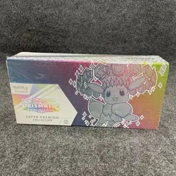 Pokemon TCG: Scarlet & Violet Prismatic Evolutions Super Premium, Worn Box - Image 1