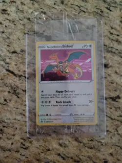 Special Delivery Bidoof SWSH177 Sword & Shield Promo Card SEALED - Image 1