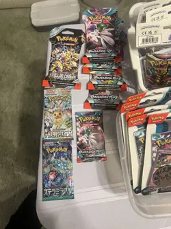 HUGE Pokemon Sealed LOT! Tins And Packs and a MORE!🔥🔥 - Image 2