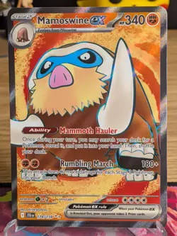 Mamoswine EX - 174/159 - Ultra Rare - Journey Together - NM/M - Pokemon Card - Image 1