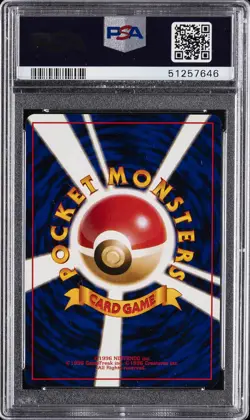 1998 POKEMON JPN KUCHIBA CITY GYM DECK #19 LT. SURGE'S RATTATA PSA 10 - Image 2