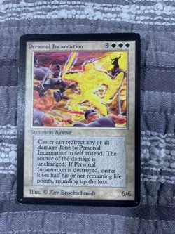 MTG Personal Incarnation Beta English Vintage - Image 1
