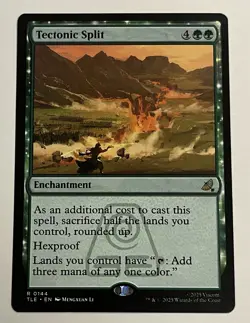Tectonic Split Rare 144 Magic: Avatar, The Gathering - Image 1
