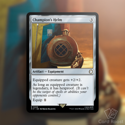 MTG Magic Champion's Helm 0228 Universes Beyond: Fallout PIP - Image 1