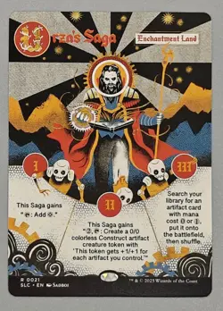 MTG Secret Lair Encyclopedia of Magic 0021 Urza's Saga Non-Foil - Image 1