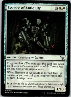 Magic the Gathering Foil Essence of Antiquity Murders at Karlov Manor MTG - Image 1