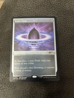 Lotus Petal - Foil Etched - 30th Anniversary Promo (MTG) - Image 1