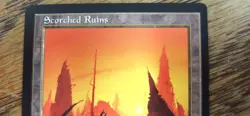 Scorched Ruins - Weatherlight - Magic The Gathering - MTG - Land - Image 4
