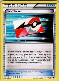 First Ticket 19/20 Dragon Vault Holo Pokemon TCG NM - Image 1