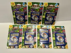 Pokemon TCG - 15 Cards + Promo Blister Pack - Lot Of 7 - New Sealed - Image 1