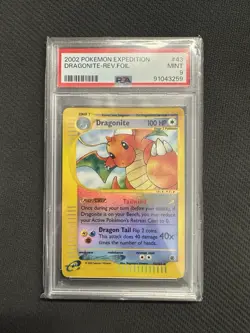 2002 Pokemon Expedition Dragonite Reverse Foil 43/165 English - Image 3