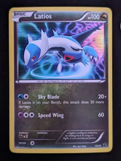 Latios 10/20 Dragon Vault Holo Pokemon TCG NM - Image 1