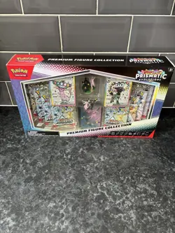 Pokemon TCG Scarlet & Violet Prismatic Evolutions Premium Figure Collection 🔥✅ - Image 1