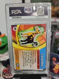 2004 TOPPS POKEMON ADVANCED CHALLENGE #29 GIRAFARIG PSA 9 - Image 2