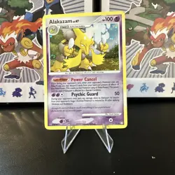 Alakazam lv.47 2/123 Holo Mysterious Treasures Holo 2007 Pokemon TCG- LP+ - Image 2