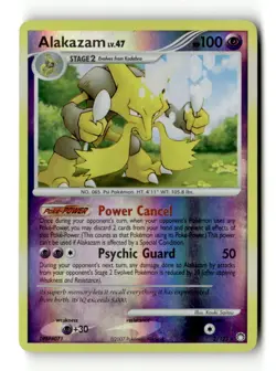 Alakazam Holo Rare Reverse Holo Mysterious Treasures 2/123 HP Pokemon TCG - Image 1