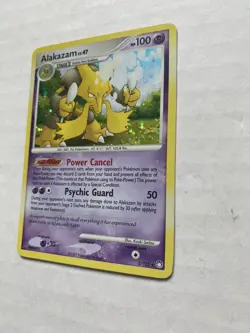 Pokemon TCG Alakazam 2/123 Holo Rare Mysterious Treasures Set - Image 3