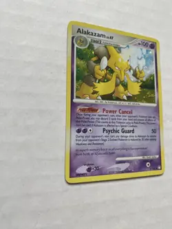 Pokemon TCG Alakazam 2/123 Holo Rare Mysterious Treasures Set - Image 4