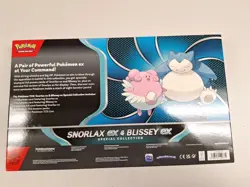 Pokemon TCG Snorlax EX and Blissey EX Special Collection Box Sealed - Image 2