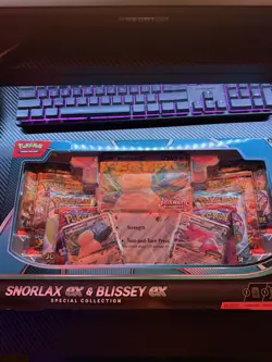 Pokemon TCG Snorlax ex and Blissey ex Special Collection Box (NEW & SEALED) - Image 3