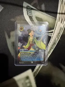Mulan Considerate Diplomat Enchanted Cold Foil Mint Condition Disney Lorcana - Image 1