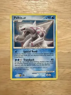 Palkia DP27 Black Star Promo Holo Rare Diamond & Pearl Pokemon Card 2008 - Image 1