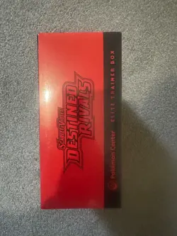 Pokemon Center Destined Rivals ETB Elite Trainer Box - BRAND NEW & SEALED - Image 4