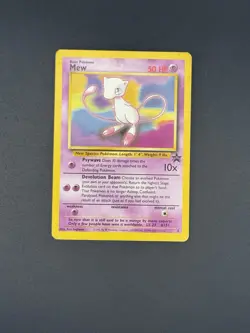 Mew #8 Black Star Promo Rare Vintage Pokemon Card - Image 1