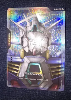 Gundam Card Game - Dual Impact - Resource C+ R-012 (AGE-1) - Near Mint Foil - Image 1
