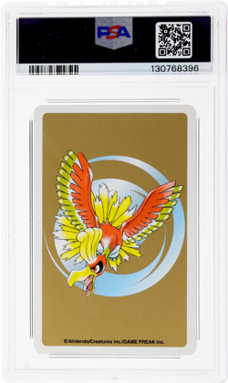 2000 Pokemon Gold Version Playing Cards Farfetch'D 9 of Clubs #83 PSA 10 - Image 2
