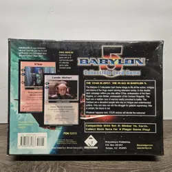 Babylon 5 CCG Campain sets 1997 NIB NOS Sealed Narn Vs Centauri - Image 3