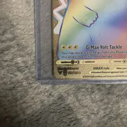 Pokemon Pikachu VMAX 188/185 Vivid Voltage Full Art Rainbow Rare Secret Rare - Image 4
