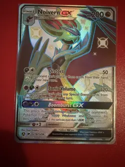 Noivern GX Shiny Holo Rare Hidden Fates: Shiny Vault SV78/SV94 NM Pokemon TCG - Image 1