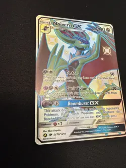 Pokemon TCG Noivern GX Full Art Holo Card SV78/SV94 Hidden Fates Ultra Rare - Image 3