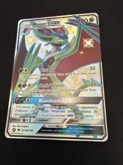 Pokemon TCG Noivern GX Full Art Holo Card SV78/SV94 Hidden Fates Ultra Rare - Image 4