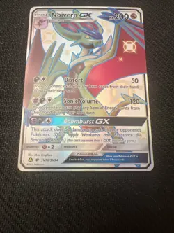 Noivern GX Shiny Holo Rare Hidden Fates: Shiny Vault SV78/SV94 NM Pokemon TCG - Image 3