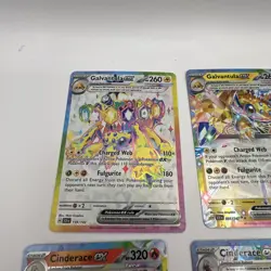 Pokemon TCG Scarlet & Violet Stellar Crown Lot Of 8 Cards Cinderace Blastoise - Image 2