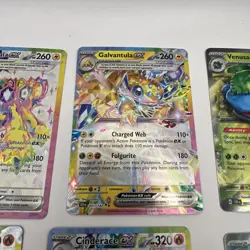 Pokemon TCG Scarlet & Violet Stellar Crown Lot Of 8 Cards Cinderace Blastoise - Image 3