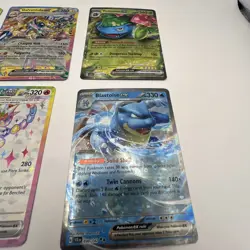 Pokemon TCG Scarlet & Violet Stellar Crown Lot Of 8 Cards Cinderace Blastoise - Image 5